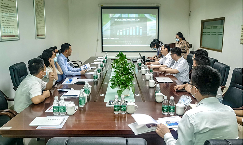 龙岗区委常委、组织部部长王清科一行调研走访PG麻将胡了科技